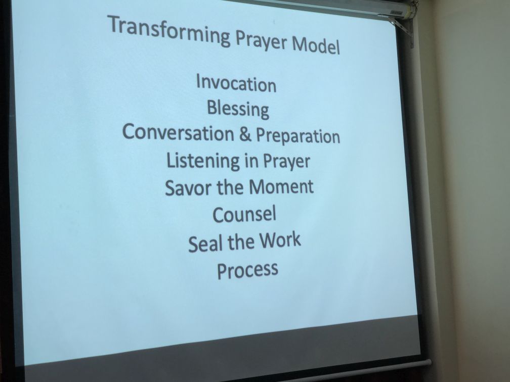 Transforming Prayer Retreat